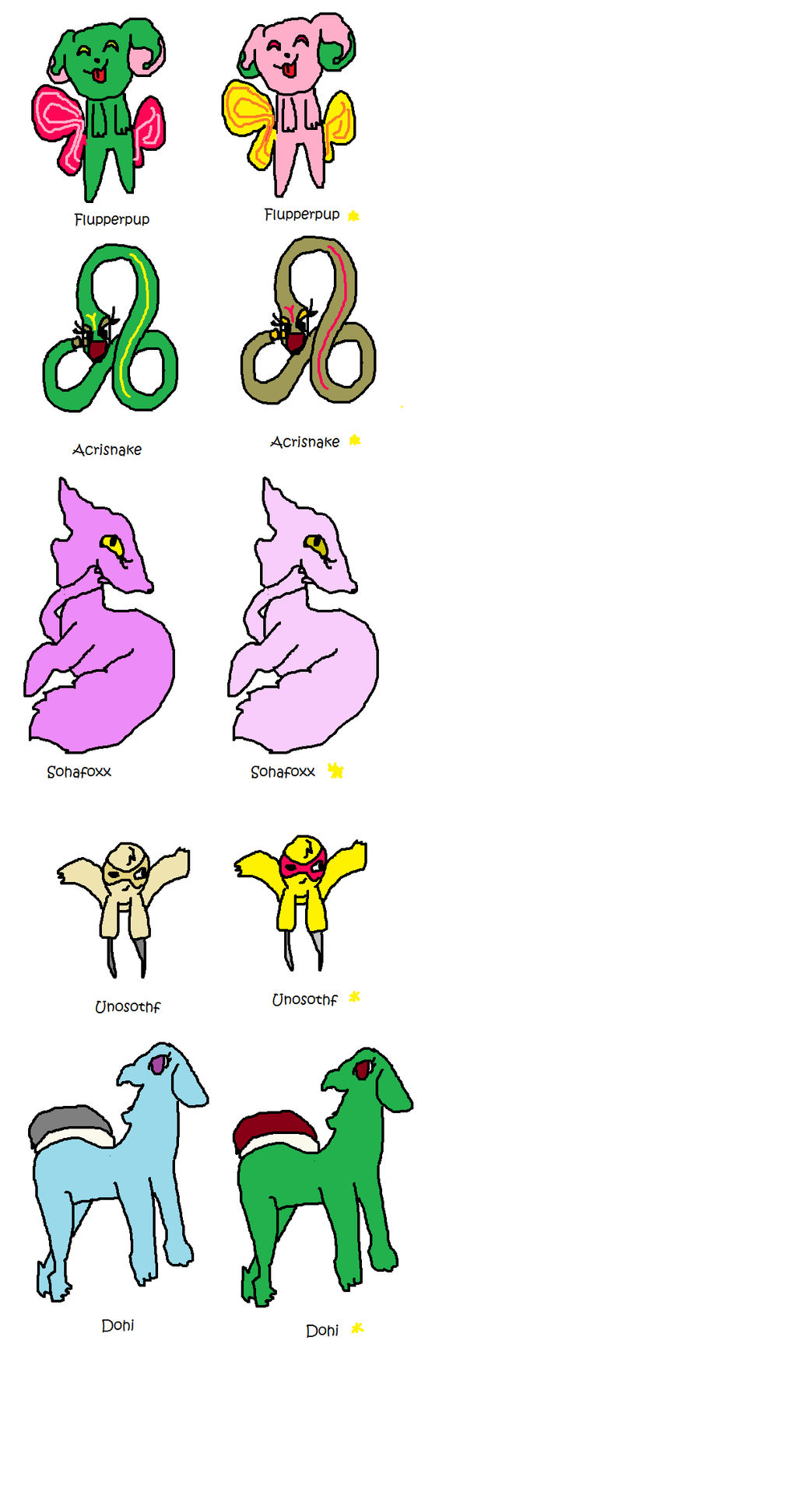 Fakemon by MirandaTheUmbreon on DeviantArt
