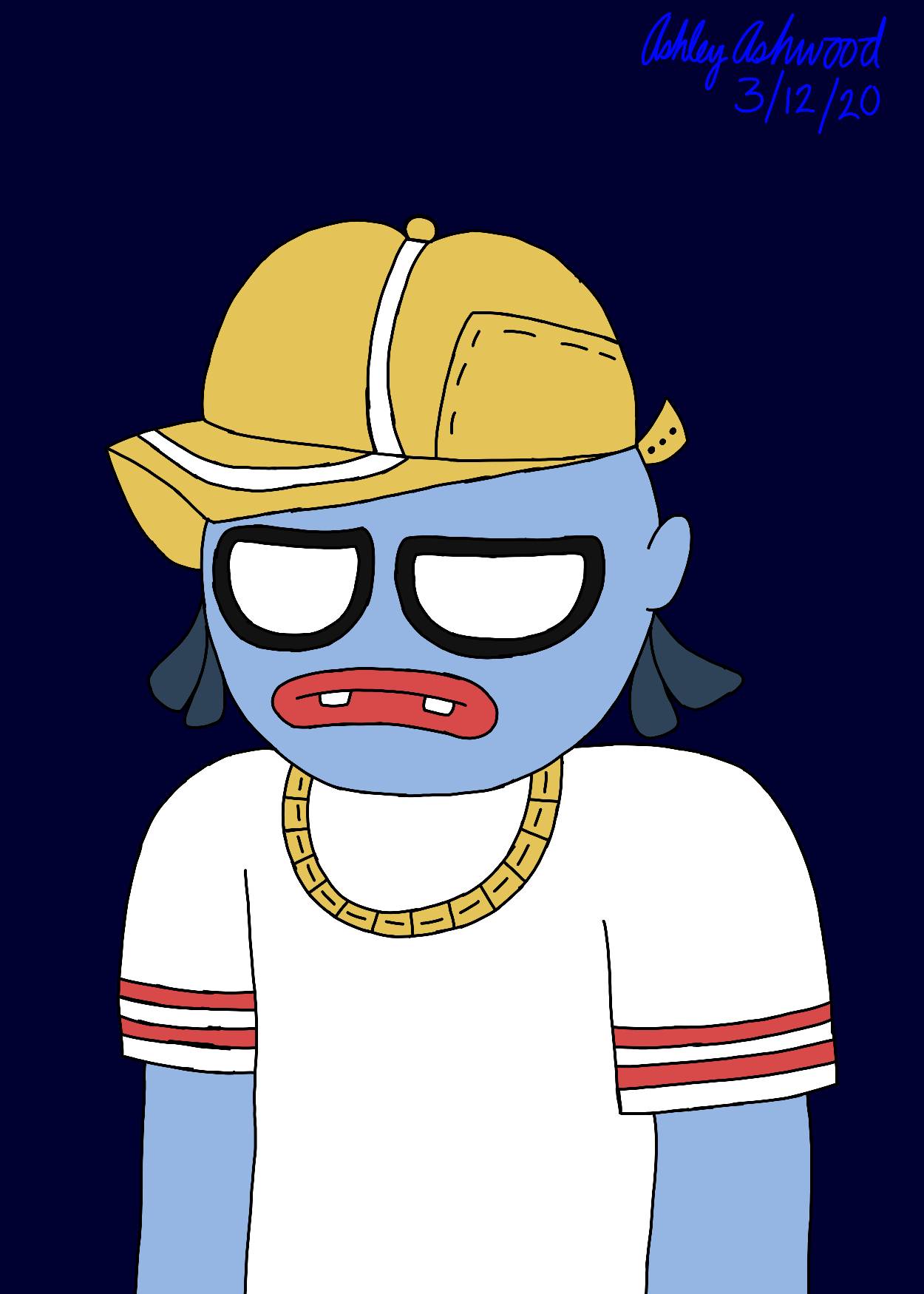 Del the Ghost Rapper by GingerRoseArchieves on DeviantArt