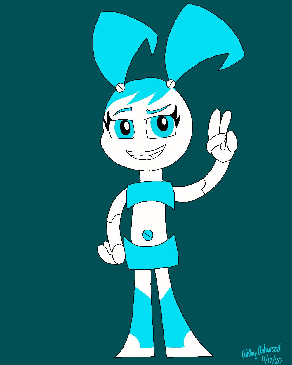 My Life As A Teenage Robot Jenny Wakeman by JakeCrader on DeviantArt