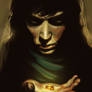 Day 10: Frodo and the Ring speedpaint