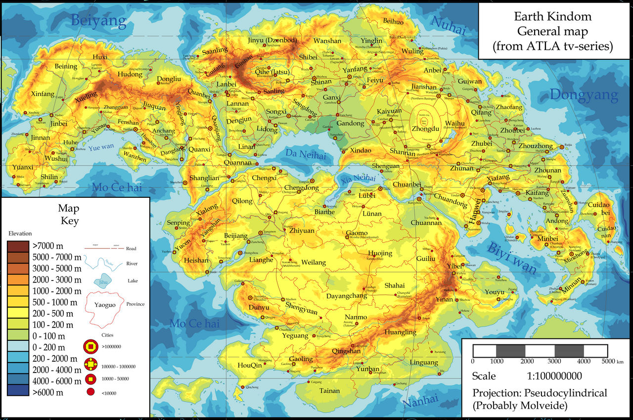 Atla Heightmap ATLA Earth kingdom by Abyssalmapper on DeviantArt