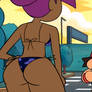 Enid's bikini booty edit