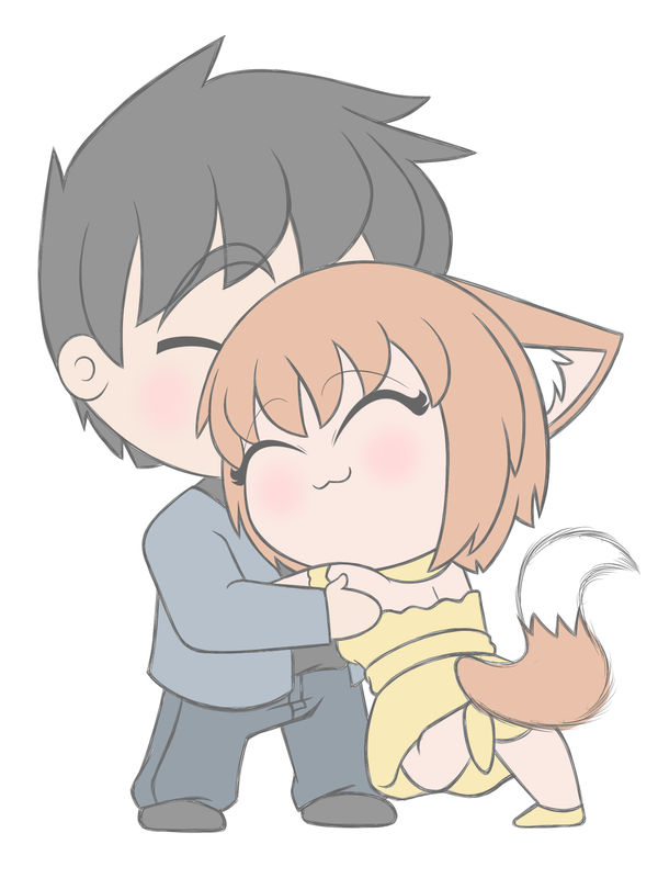Chibi Hugs by MinosReturned on DeviantArt