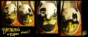 Batman and Robin Shoes