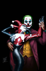 The Joker and Harley Quinn - Alex Ross Tribute