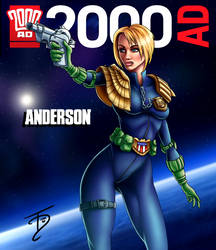 Judge Anderson - 2000AD Competition Entry
