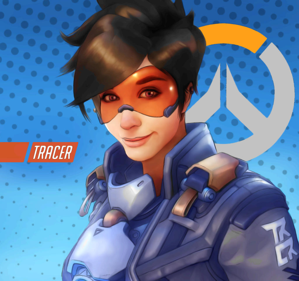 Tracer Reference Tracer Overatch portrait - Soe Gschwind Reference by Trance-Sephigoth ...