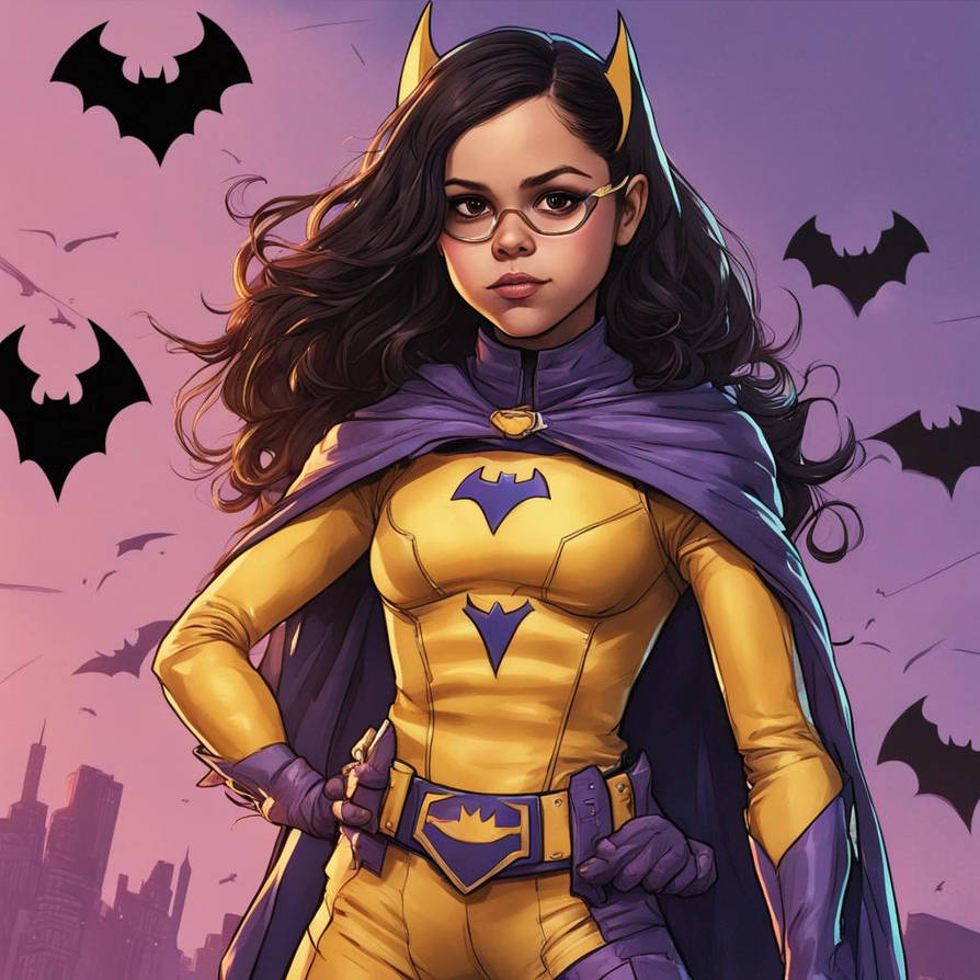 Jenna ortega as batgirl
