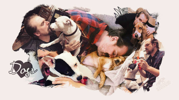 David Harbour - Dogs Wallpaper