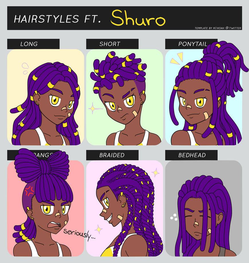 Hairstyles meme! by xElestar on DeviantArt