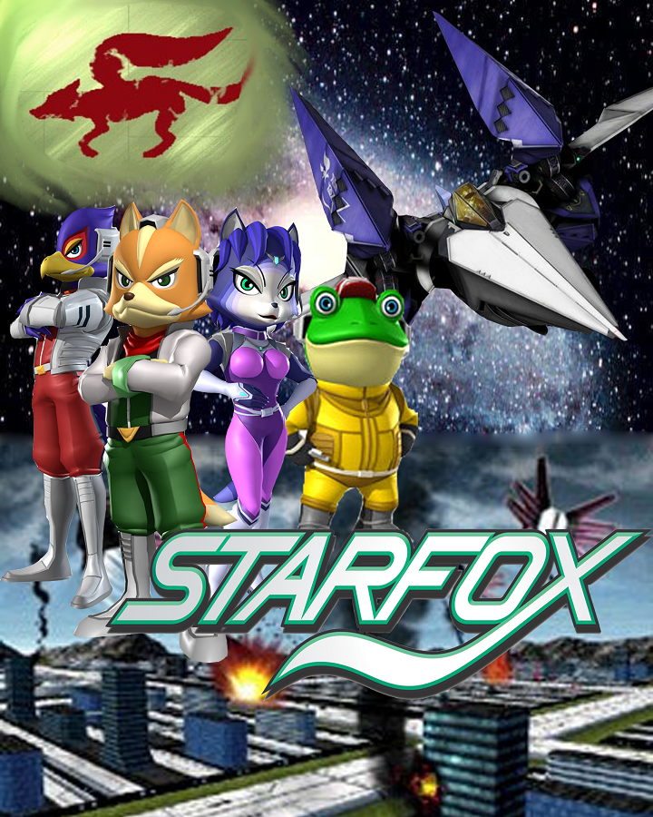 Star Fox Adventures Game Fabric Wall Scroll Poster (21x16) Inches