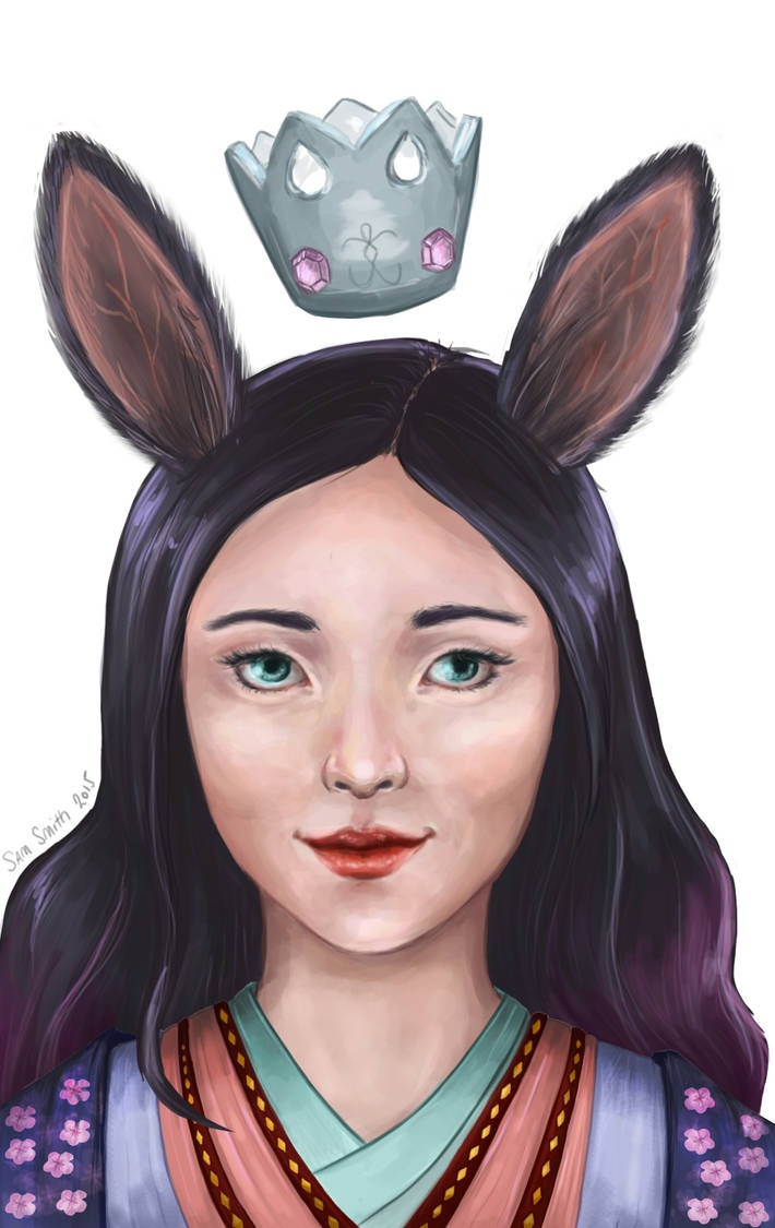 The Rabbit Queen - Commission by jadetempest on DeviantArt