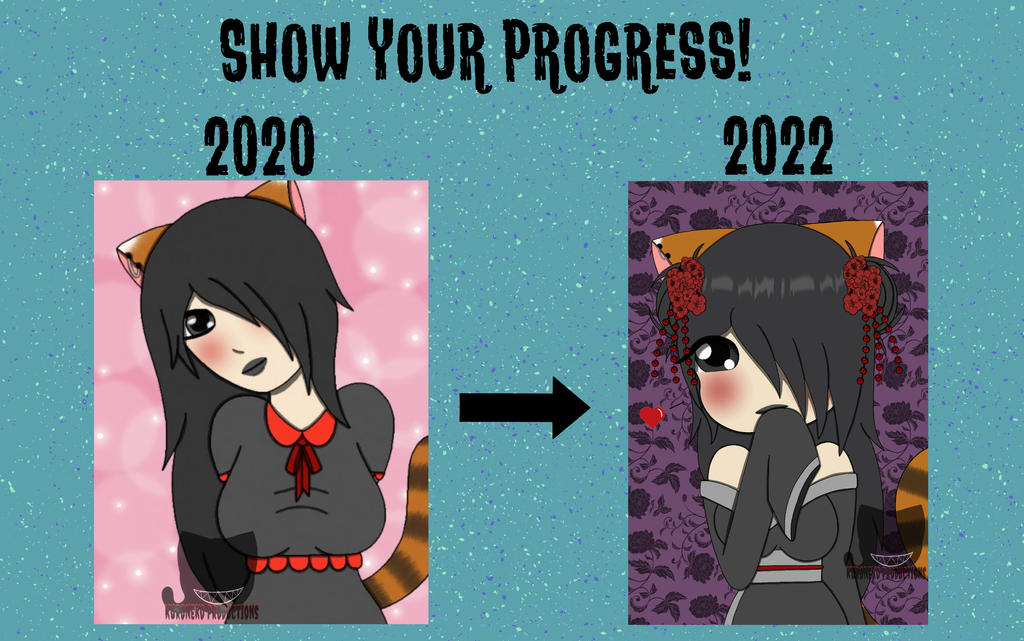 Show Your Progress 2020 To 2022 By KuroNeko Productions On DeviantArt show-your-progress-2020-to-2022-by-kuroneko-productions-on-deviantart