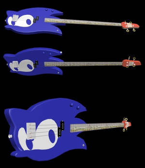 Sonic the Hedgehog Bass Guitar