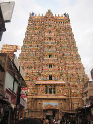 Indian Temple In Kerala