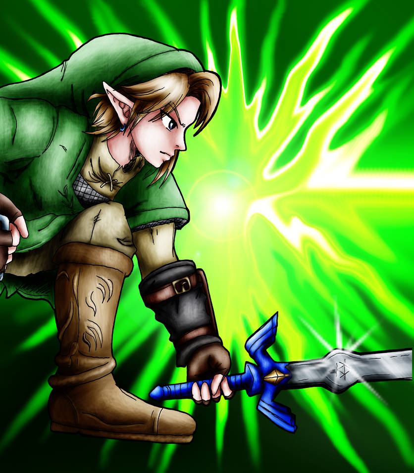 Link Sword Attack by ZeldAlice on DeviantArt