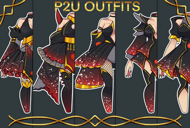 P2U - 5 OUTFITS