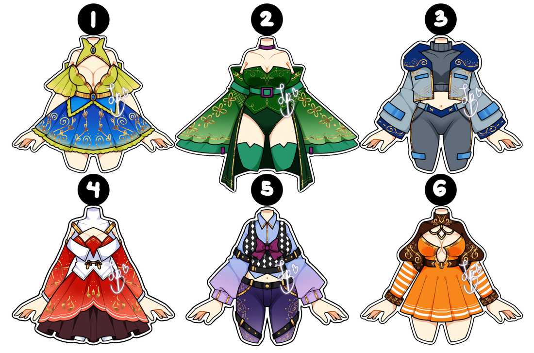 Adopt Outfits Open By Lhadybug On Deviantart Adopt Outfits Open By Lhadybug On Deviantart
