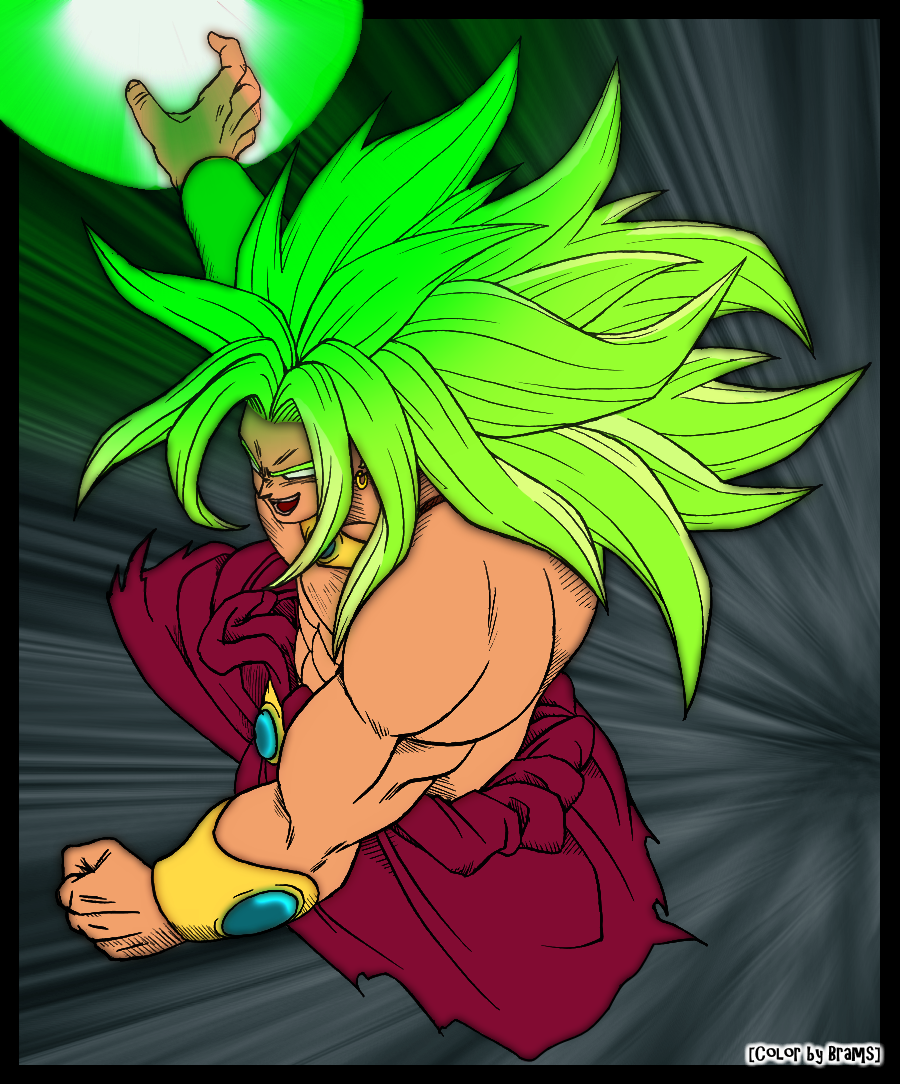 Broly By Toyotaro For Dragon Ball Z The Real 4d By Finalbrams On Deviantart