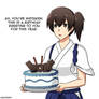 [Kantai Collection] Kaga greets your birthday