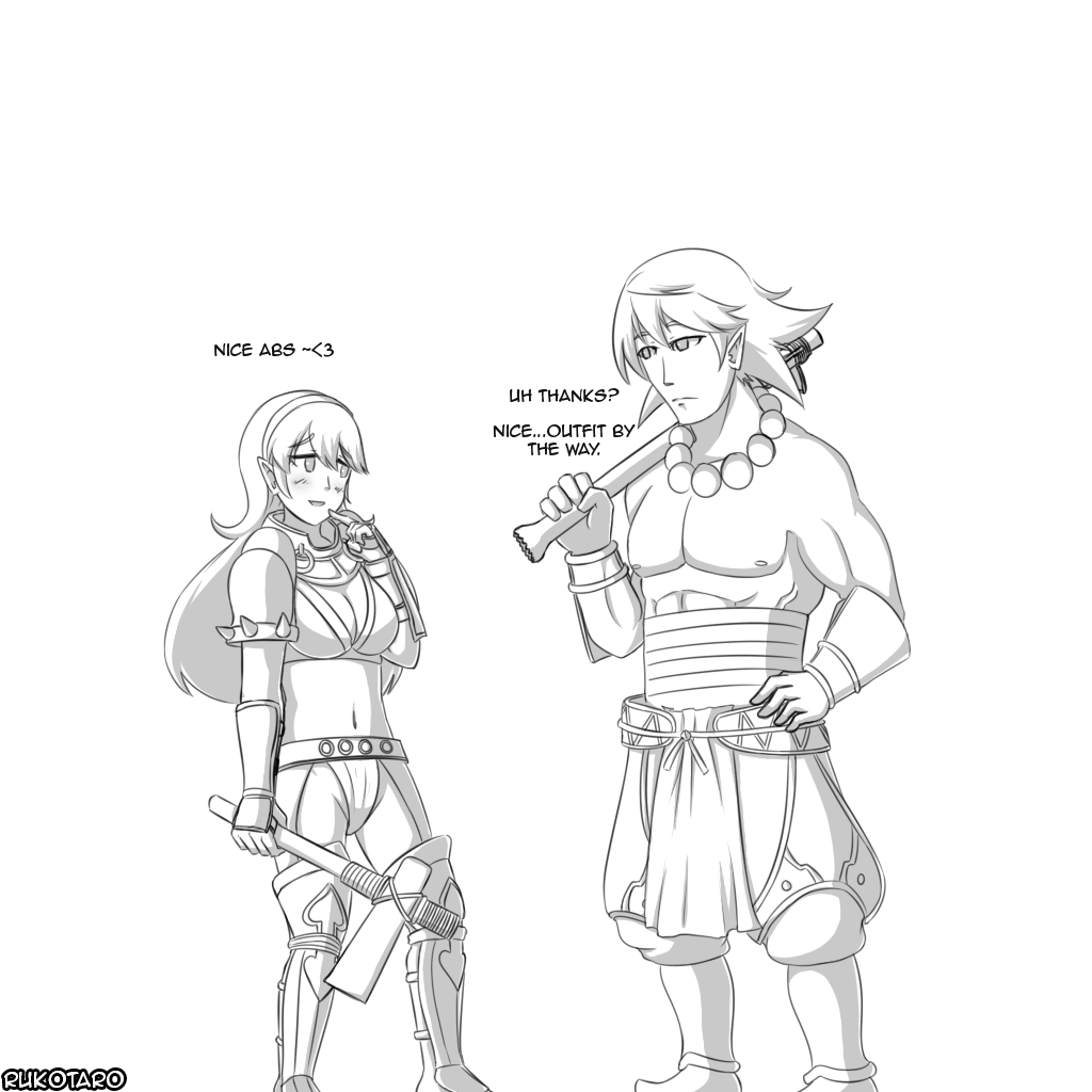 [Fire Emblem Fates] Fighter and Oni Savage