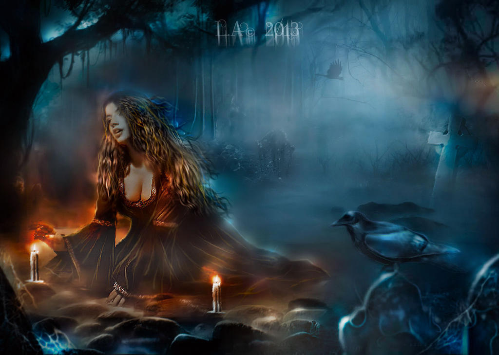 entombed  esmeralda by L-A-Addams-Art