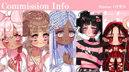 OPEN | Commission Banner + Info