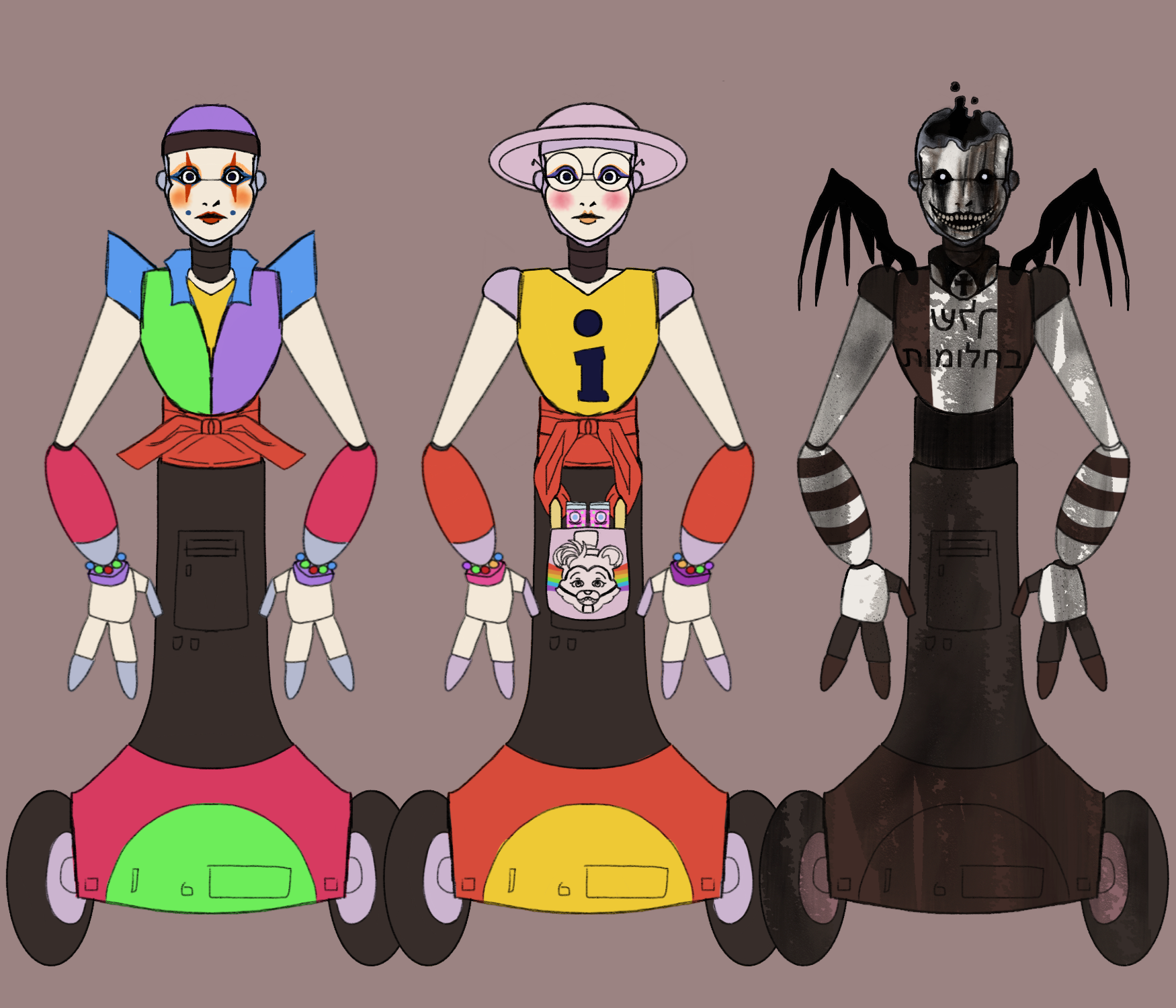 AU Staff Bots by WampaWars on DeviantArt