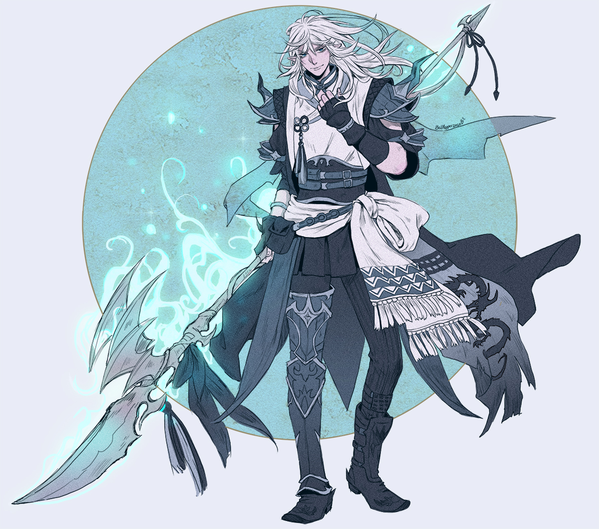 Estinien design by Bellpepper-art on DeviantArt