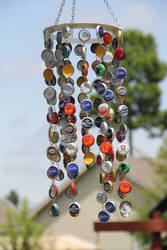 Bottlecap Windchimes