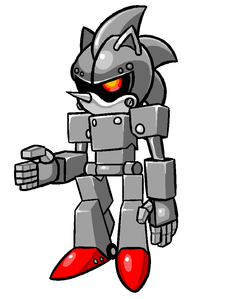 Neo Metal Sonic by moodyEquinox on DeviantArt