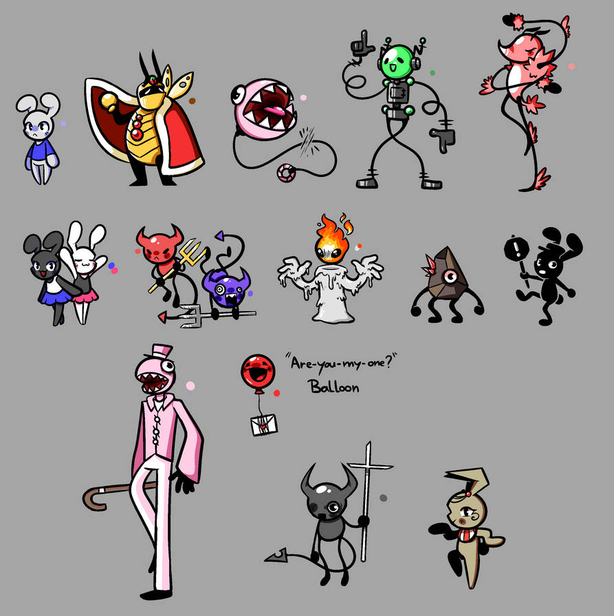 Random Character Designs by moodyEquinox on DeviantArt