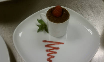 Chocolate Raspbery Souffle