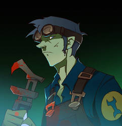 TF2  bloodengineer blue