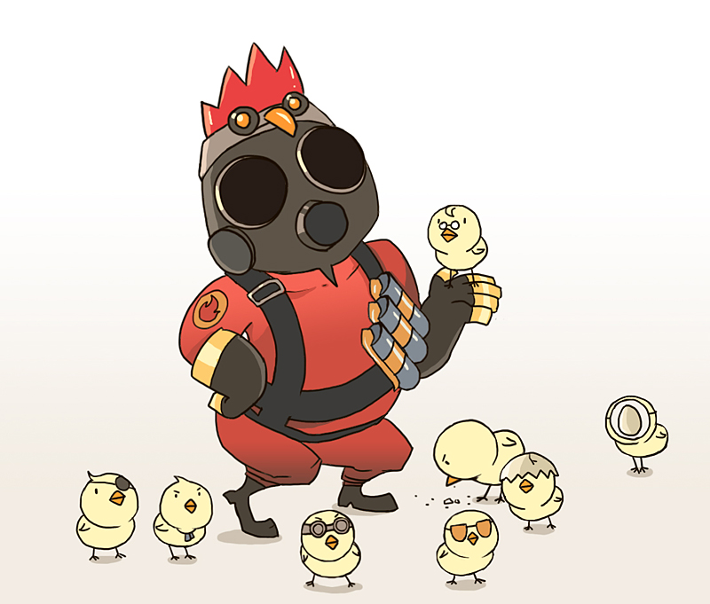 TF2 pyro mother by biggreenpepper on DeviantArt