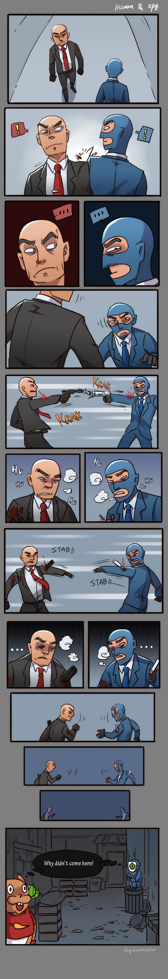 hitman and spy