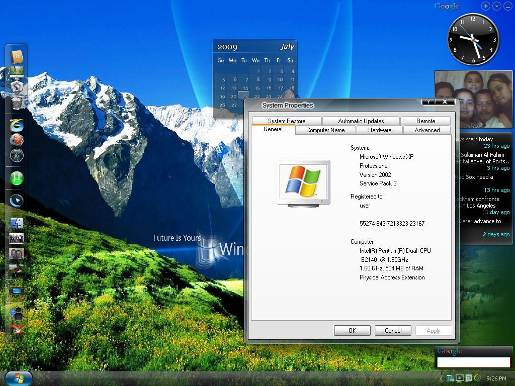 Windows XP SP3 Makeover by Cicak111 on DeviantArt