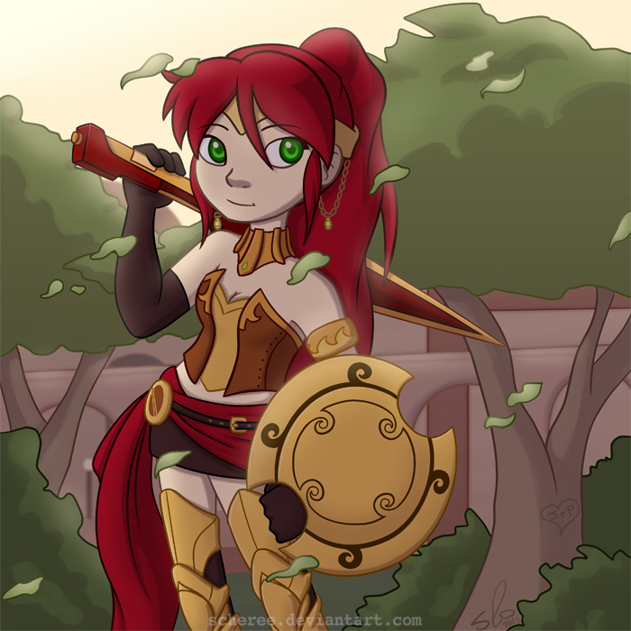 RWBY.Songs about Pyrrha by scheree