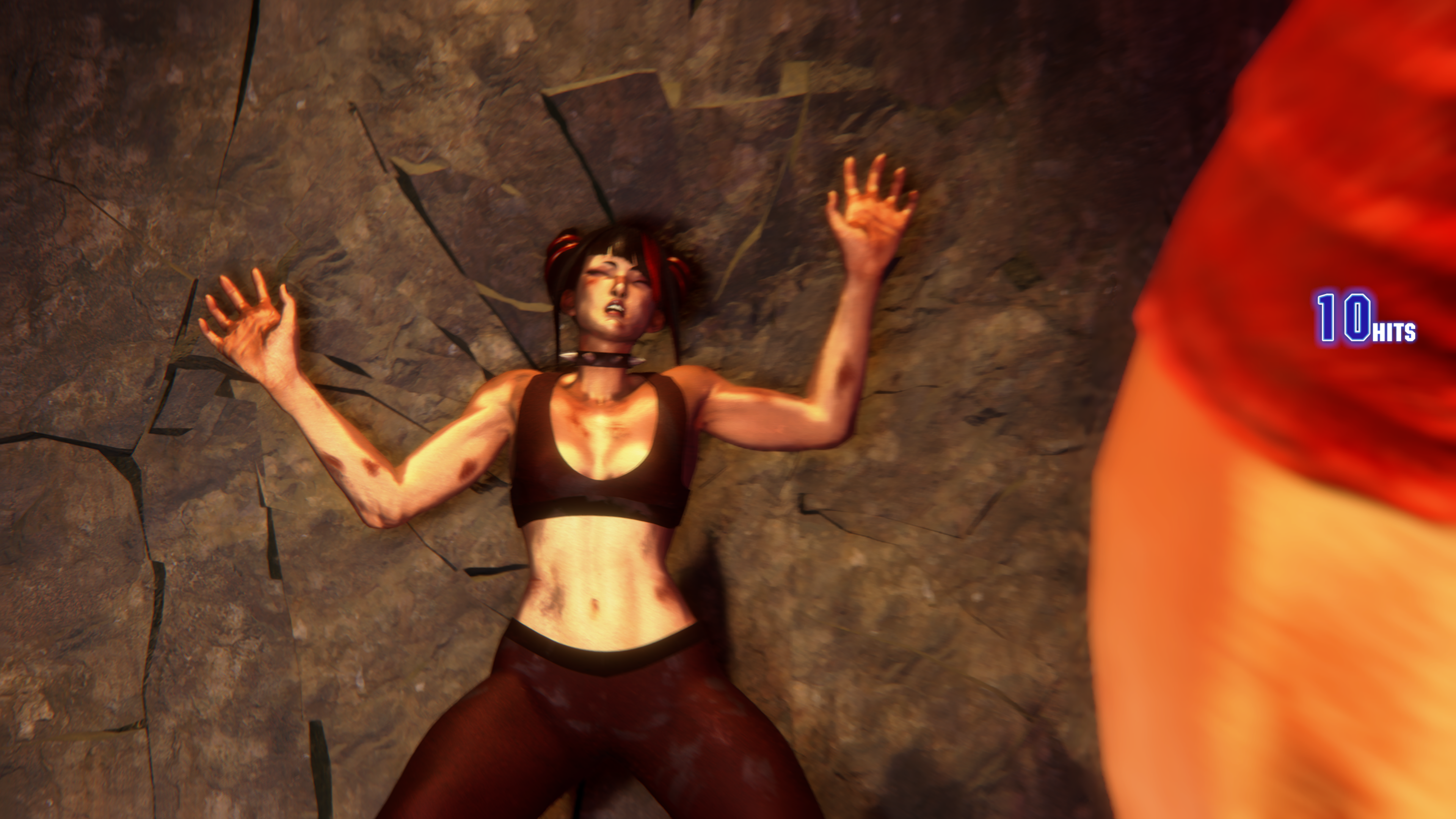 Smashed Against Juri Smashed Against a Wall by laidoutgirls on DeviantArt