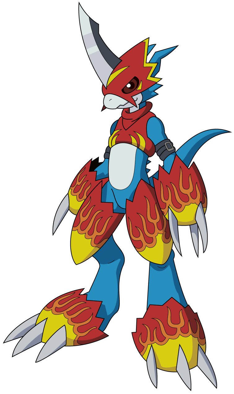 Flamedron Flamedramon -Vector- by MonsterArkham on DeviantArt