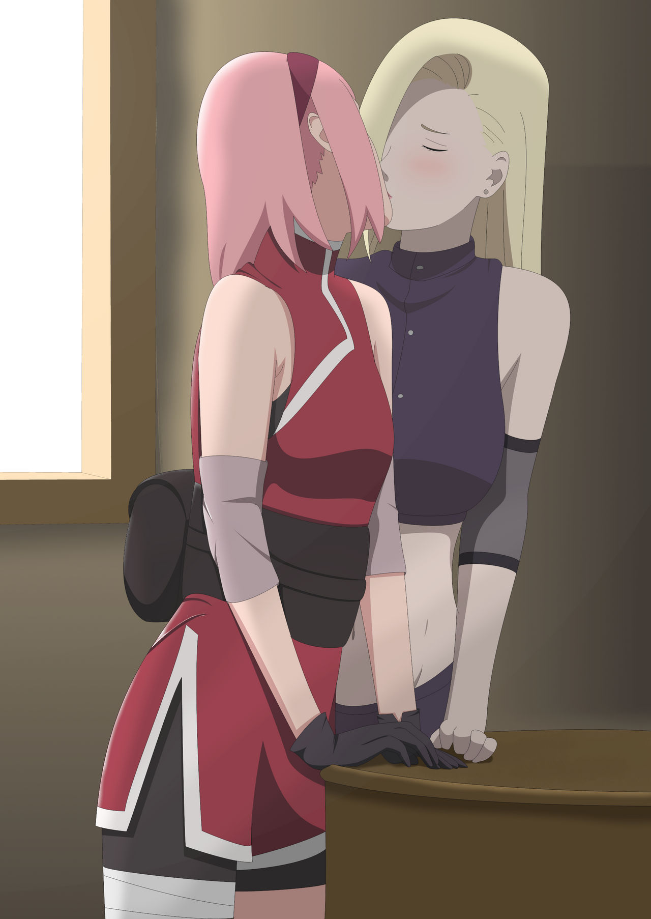 U qollari bilan ayollarning porno yozuvlarini ushlab oldi. Uy sado maso