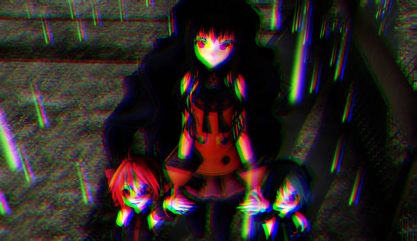 [MMD] SeeU, Miku and Teto- I=NIGHTMARE