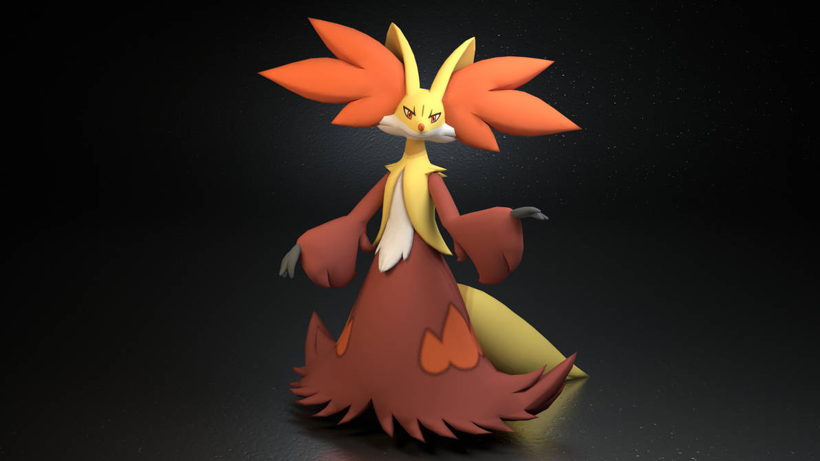 Delphox Model #655. Delphox by TheAdorableOshawott on DeviantArt