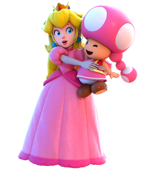 Peach and Toadette