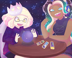 Pearl And Marina Galaxy star - Splatoon 2