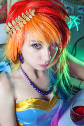 MLP Rainbow Dash Gala cosplay
