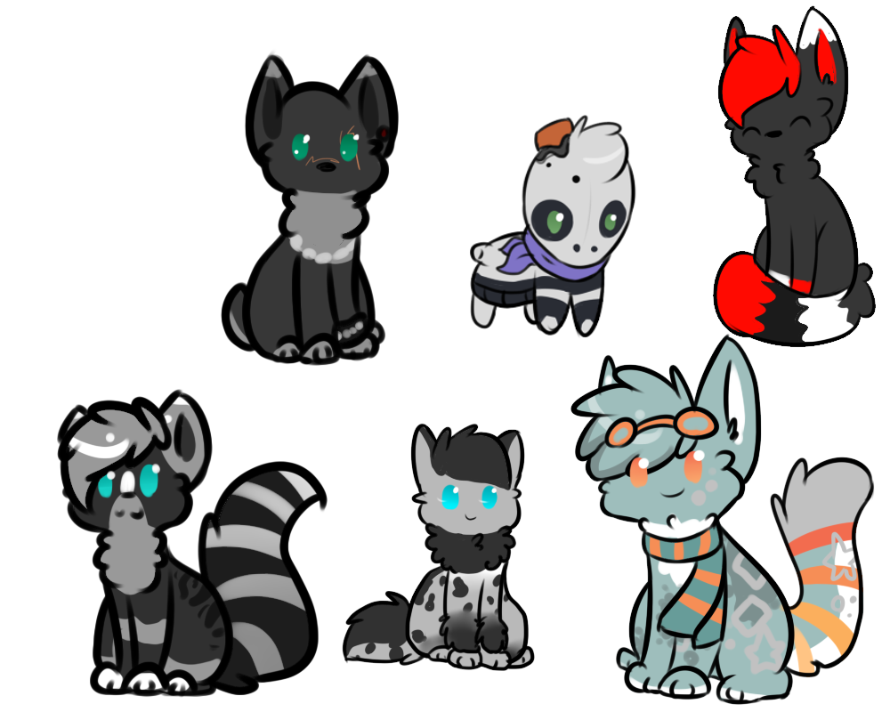 Simple Chibis by starsleeps on DeviantArt