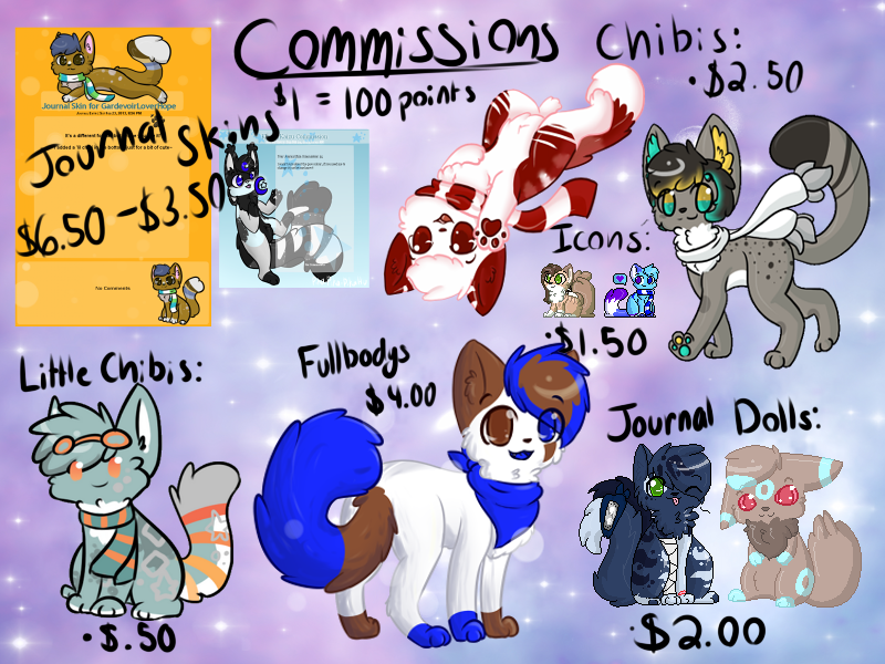 Commission Info- OPEN FOR 1 WEEK