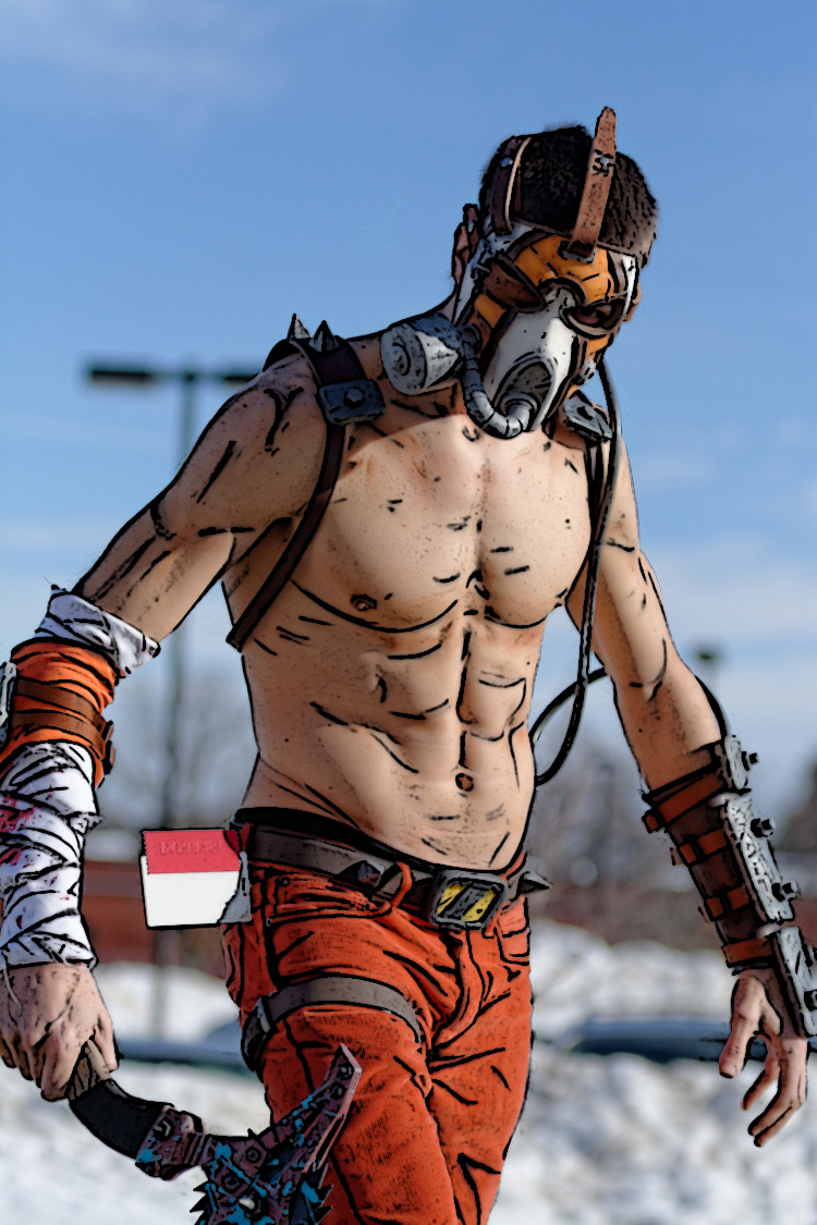 Borderlands 2 Krieg Cosplay !!