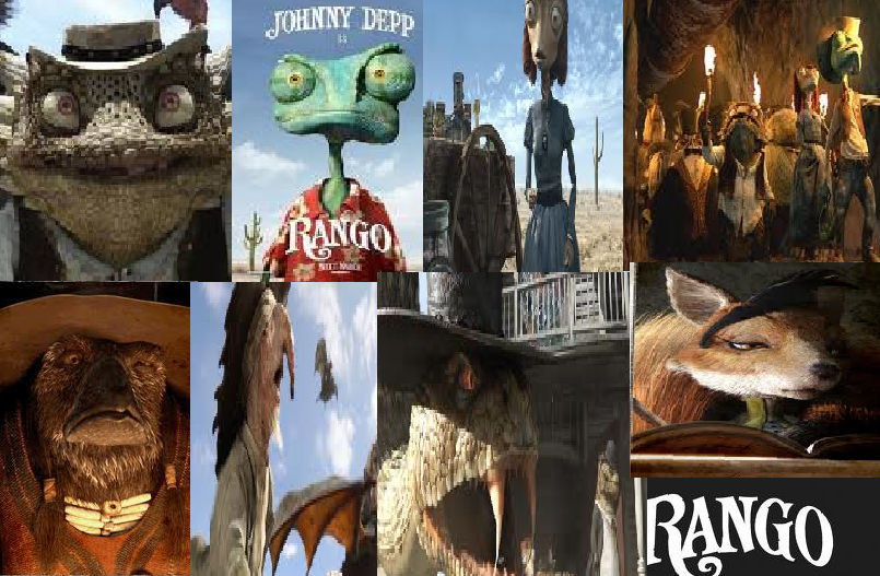 Rango characters by Back2backstudios on DeviantArt